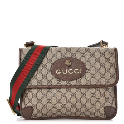 gucci print messenger bag price|Gucci Messenger bag vintage.